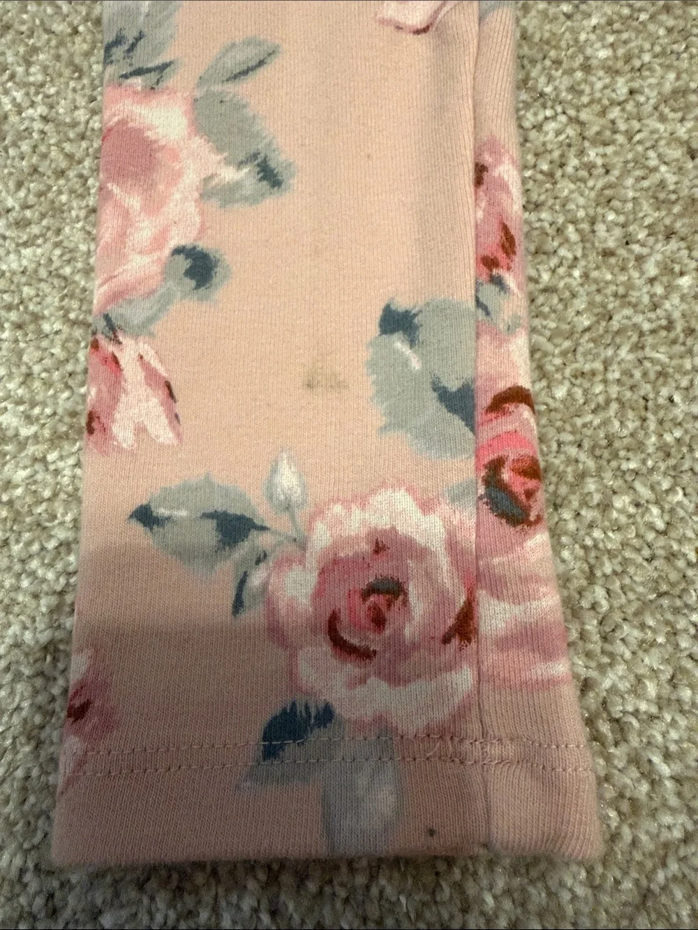 Gymboree Pink Floral Leggings